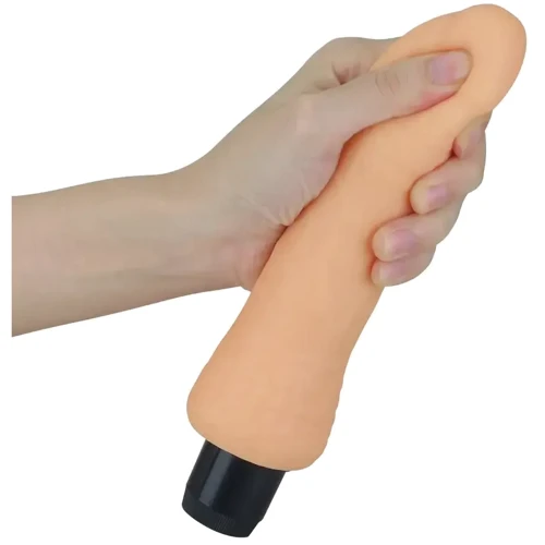 Вибратор LoveToy Real Feel Cyberskin Vibrator 2 Flesh 8 (телесный)
