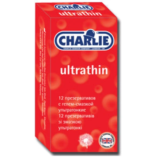 Charlie презервативи ультратонкі №12: Тип Ультратонкі
