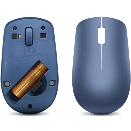 Мишка Lenovo 530 Wireless Abyss Blue (GY50Z18986): Ергономіка симметричная для левшей