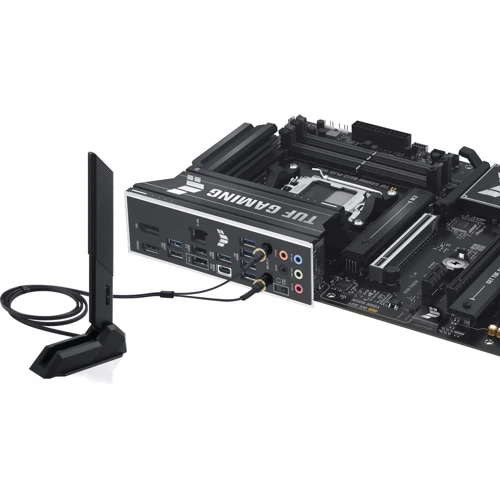 ASUS TUF GAMING B850-PLUS WIFI UA: Оперативная память 4xDDR5 8000+ МГц, до 192 ГБ