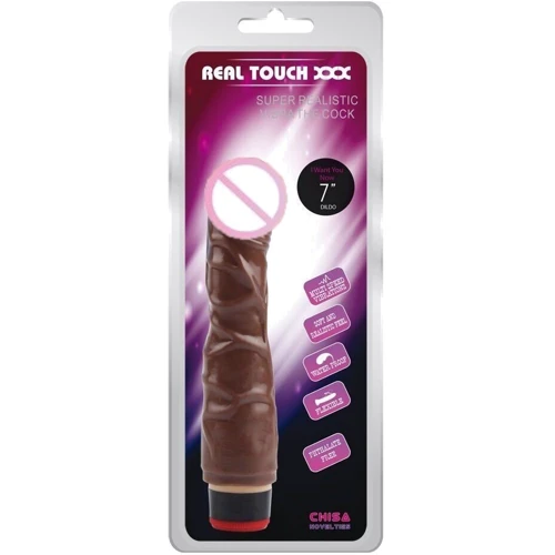 Вибратор CHISA 8” Vibe Cock - Brown, 291643
