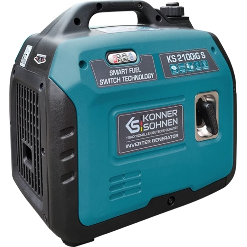 Генератор инверторный газобензиновый Konner&Sohnen KS 2100IGS: Тип электростанции комбинированный