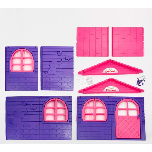 Ігровий будиночок з шторками DOLONI TOYS 02550/10 фото 5