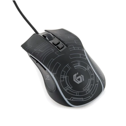 Мишка Gembird MUSG-RGB-01 Black: Довжина кабелю 1.5