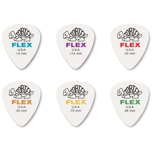 Медіатор Набор медиаторов DUNLOP 4280 Tortex Flex Standard Cabinet: Тип Медіатор