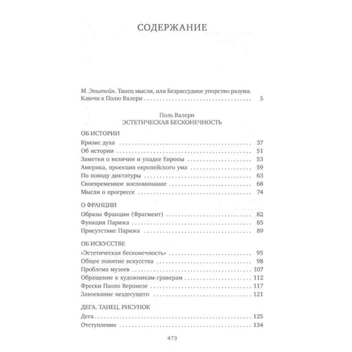 Поль Валери: Эстетическая бесконечность: Количество страниц 480