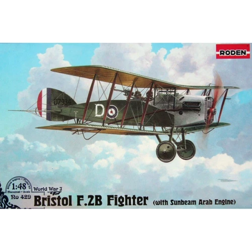 Модель Roden Біплан Bristol F.2b (W/Sunbeam Arab) (RN429)