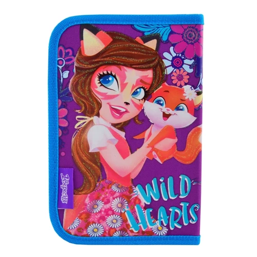Пенал твердый одинарный с двумя клапанами 1 Вересня HP-04 "Enchantimals" (532198): Год выпуска коллекции 2019