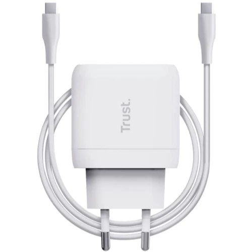Зарядное устройство Trust Wall Charger Maxo USB-C 45W White (25138_TRUST) фото 5