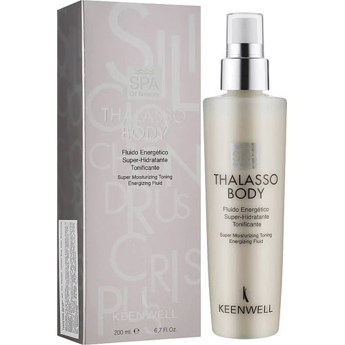 Keenwell Thalasso Body Super Moisturizing Toning Fluid Суперувлажняющий тонизирующий флюид-энергетик для тела 200 ml фото 1