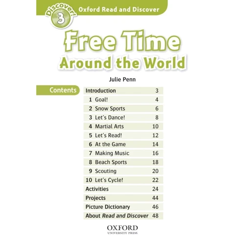 Oxford Read and Discover 3: Free Time Around the World: Количество страниц 48