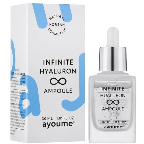 Ayoume Infinite Hyaluron Ampoule Сыворотка для лица с гиалуроном 30 ml: Время применения Универсальный