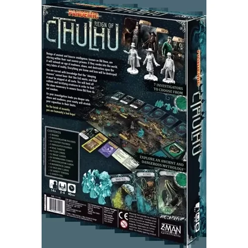 Настільна гра Z-Man Games Pandemic: Reign of Cthulhu - EN АНГЛІЙСЬКОЇ МОВИ: Виробник Z-Man Games
