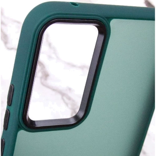 Чохол для телефона Epik TPU+PC Lyon Frosted Case Green для Samsung Galaxy S24 Ultra: Колір зеленый