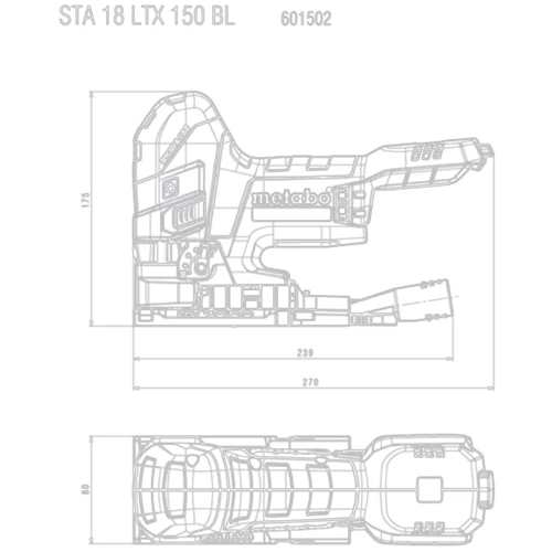 Лобзик Metabo STA 18 LTX 150 BL (601502850) фото 7