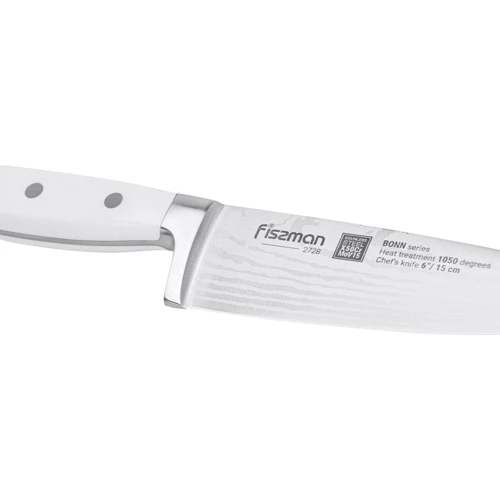 Нож поварской Fissman Bonn 15 см (2728): Рукоятка Пластик Soft Touch