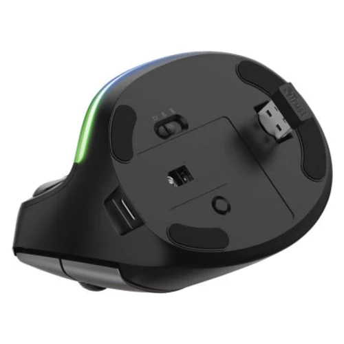 Мышь Trust Bayo Ergonomic Rechargeable WL Black (24110): Вес 112 г