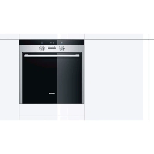 Духовой шкаф электрический Siemens HB33GB550: Объем, л 67