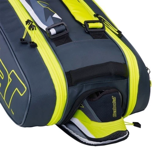 Чехол Babolat RH X 12 Pure Aero GREY/YELLOW/WHITE (751221-370) фото 2