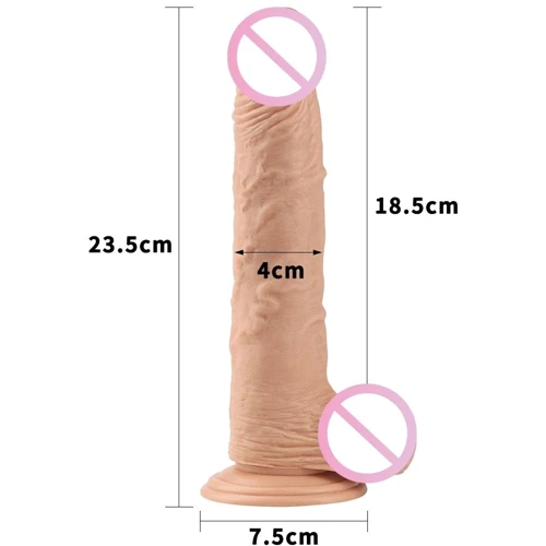 Фаллоимитатор LoveToy Real Extreme Dildo 9.5"