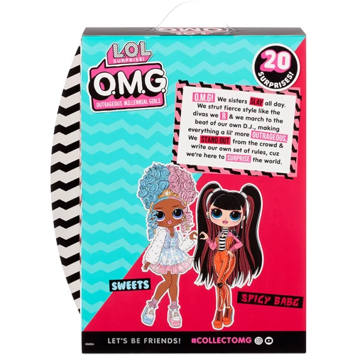 Игровой набор с куклой L.O.L. Surprise! серии O.M.G. S4 Спайси-Леди с аксессуарами (572770) фото 9