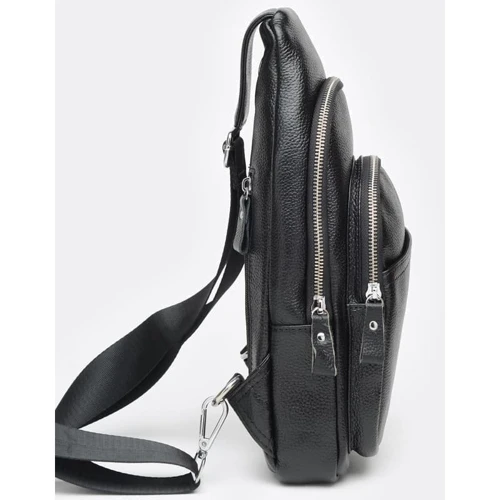 Мужская сумка-слинг Keizer черная (K15021-black): Тип Сумки