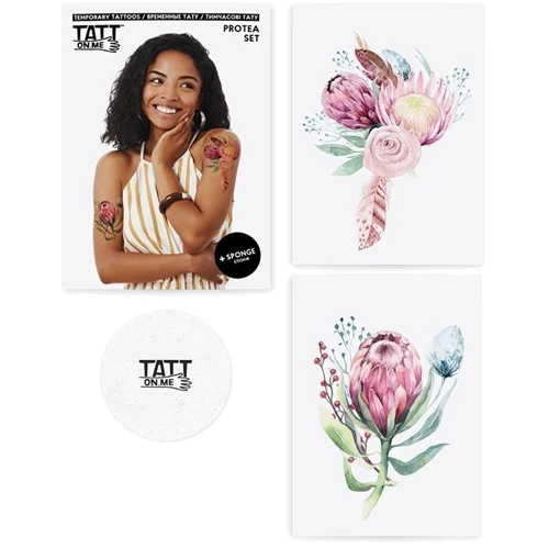 Временные тату TATTon.me Protea Set (TSProtea): Производитель TATTon.me
