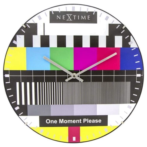 

Настенные часы NeXtime Testpage Dome 35 см (3162)