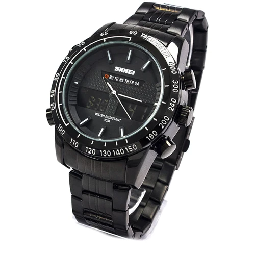 Наручний годинник Skmei 1131 BK-White: Механізм кварцовий
