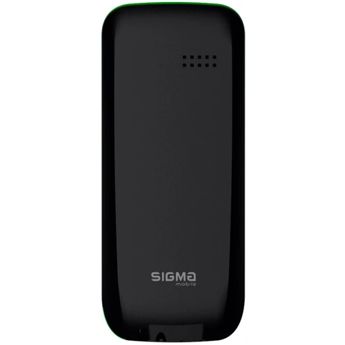 Мобильный телефон Sigma mobile X-style 17 UPdate Black/Green (UA UCRF): Камера нет