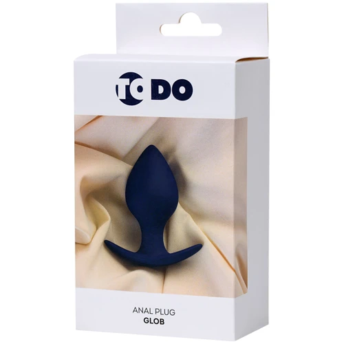Анальная пробка ToDo Anal Plug Glob (фиолетовая)