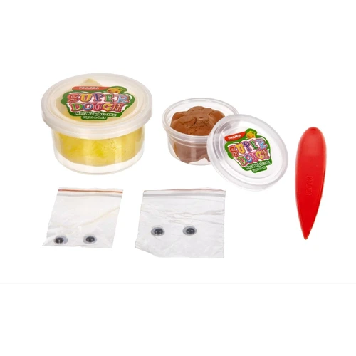 Масса для лепки Paulinda Super Dough Fun4one Жираф (подвижные глаза): Производитель PAULINDA
