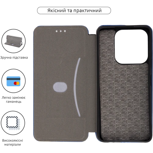 Чехол для телефонов ArmorStandart G-Case Blue for ZTE Nubia V60 Design (ARM79000): Тип чехол-книжка