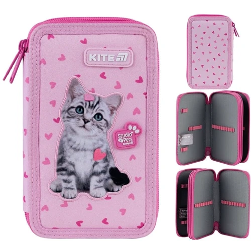Набор Kite рюкзак + пенал + сумка для обуви 555 Studio Pets-1 (SET_SP25-555S-1) фото 3