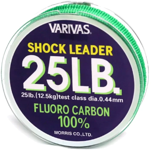 Флюрокарбон Varivas Fluoro Shock Leader 30m 25LB 0.440mm