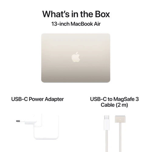 Apple MacBook Air 13" M3 256GB Starlight Custom (MC8J4UA/A) 2024 фото 10