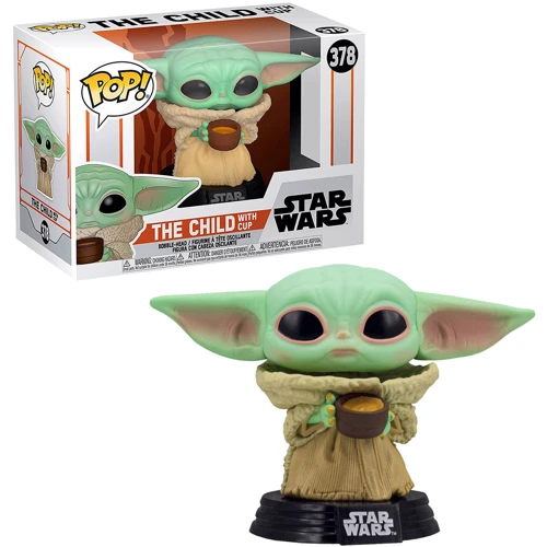 Ігрова фігурка FUNKO POP! cерии Мандалорец Малюк з чашкою (49933) фото 6