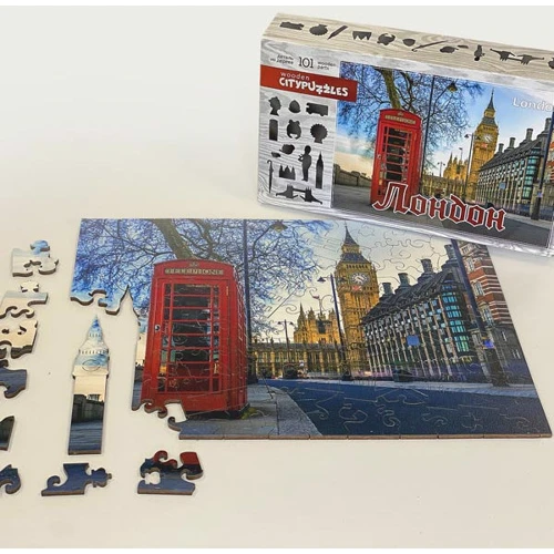 Нескучные игры Citypuzzles: Пазл Лондон: Производитель Нескучные игры