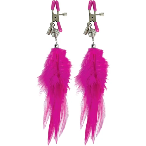 Зажимы для сосков Fancy Feather Nipple Clamps Fetish Fantasy