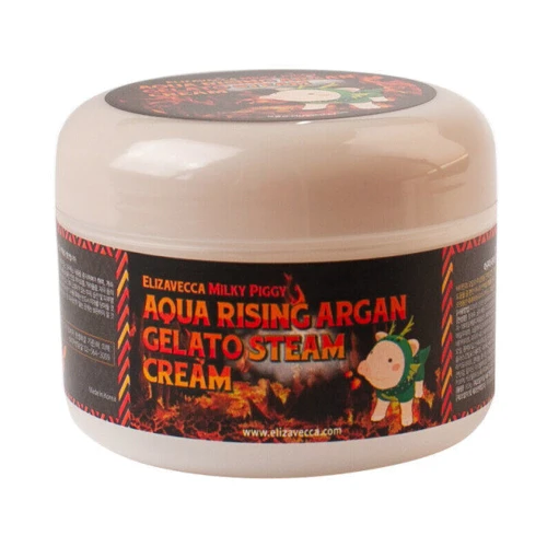 Elizavecca Milky Piggy Aqua Rising Argan Gelato Steam Cream Паровой увлажняющий крем 100 ml: Пол Для женщин