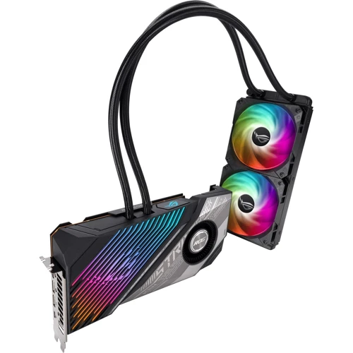 Видеокарта ASUS Radeon RX 6900 XT 16GB STRIX OC LC (STRIX-LC-RX6900XT-O16G-G): Объем памяти, Гб 16