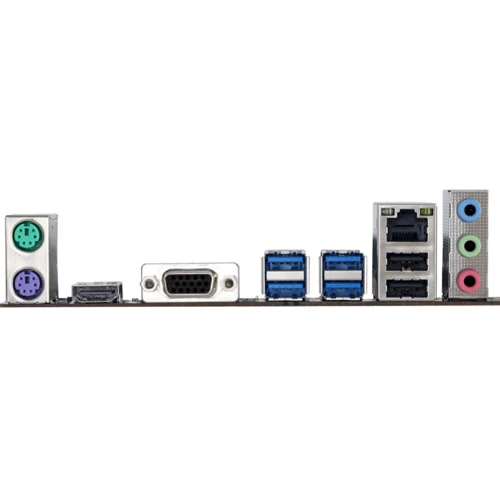 BIOSTAR B550MH: Разъемы на задней панели USB 3.2 Gen 1, USB 2.0