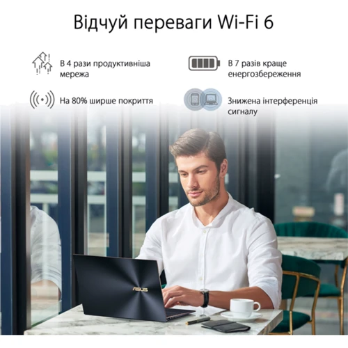 Адаптер Wi-Fi Asus USB-AX56 (90IG06H0-MO0R10) фото 5