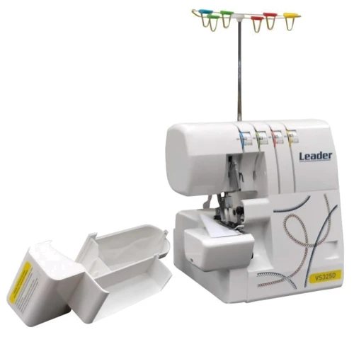 Оверлок Leader VS 325D: Габариты (ВхШхГ) мм 270х28х320