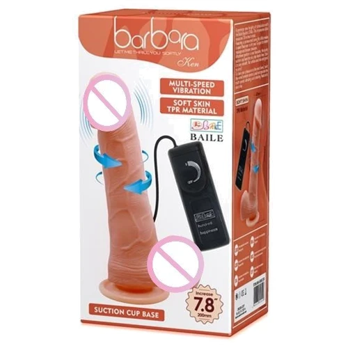Вибратор Barbara Ken Multi Speed Real Vibrator Flesh