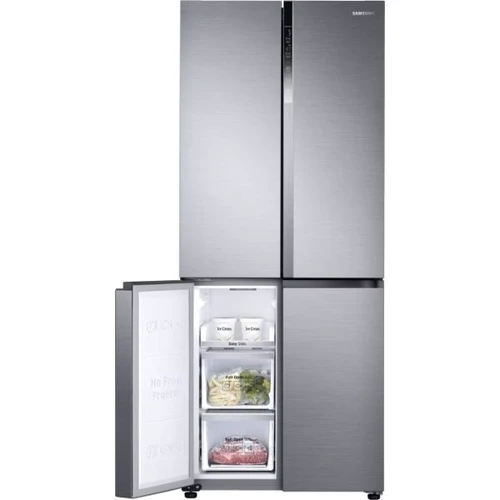 Холодильник Side-by-Side Samsung RF50K5960S8/UA: Расположение морозильной камеры Нижнее