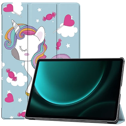 Аксесуар для планшетних ПК BeCover Smart Case Unicorn для Samsung X810 Galaxy Tab S9 Plus / S9 FE Plus SM-X610/SM-X616B (710385)