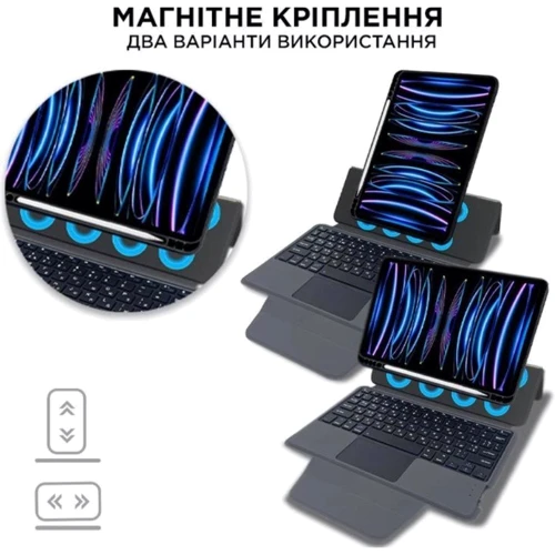 Аксессуар для iPad AirOn Premium Case Smart Keyboard Black for iPad Pro 11 (2018-2021) (4822352781096) фото 8