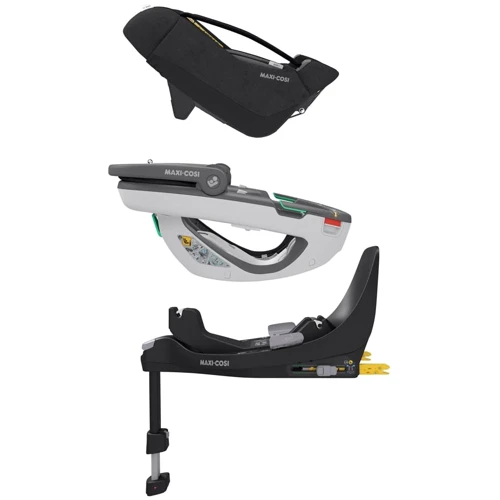 Автокресло Maxi-Cosi Coral 360 Essential Black (8559672110): Внутренние ремни 3-х точечный ремень с мягкими накладками