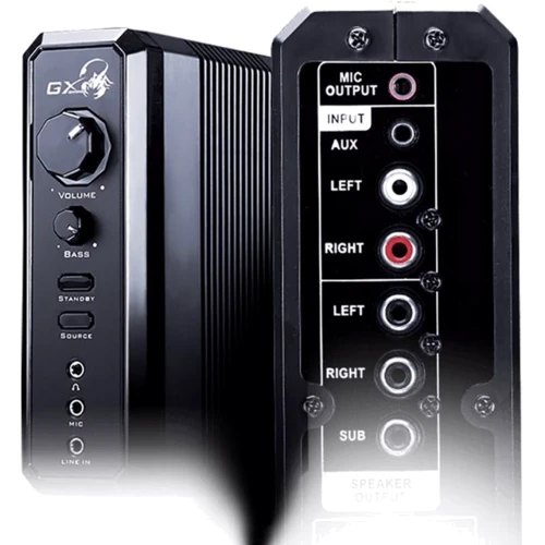 Акустическая система Genius SW-G2.1 2000 II Black (31730020400): Диапазон воспроизводимых частот 25 – 20000 Гц